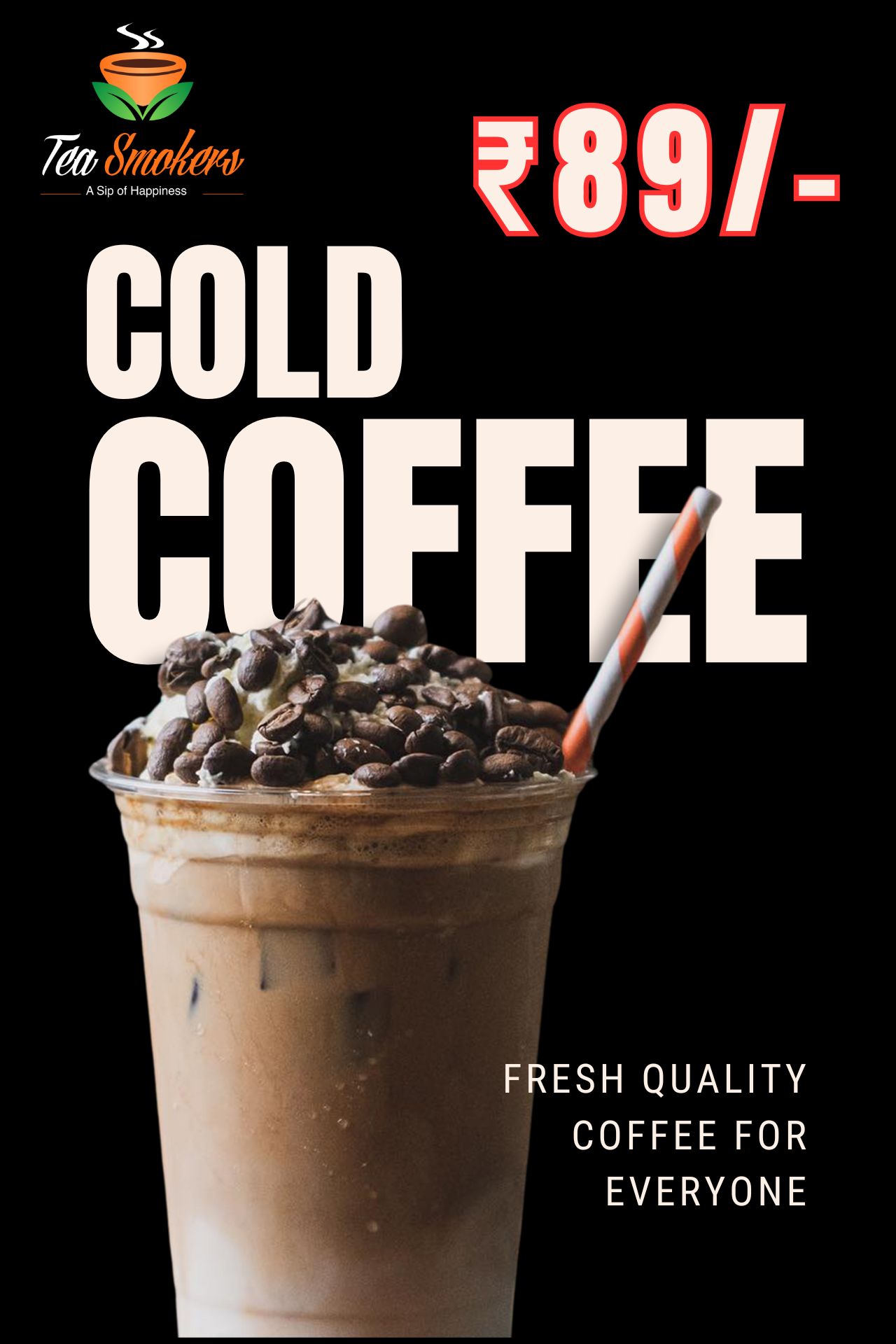 Tea Smokers Menu Image