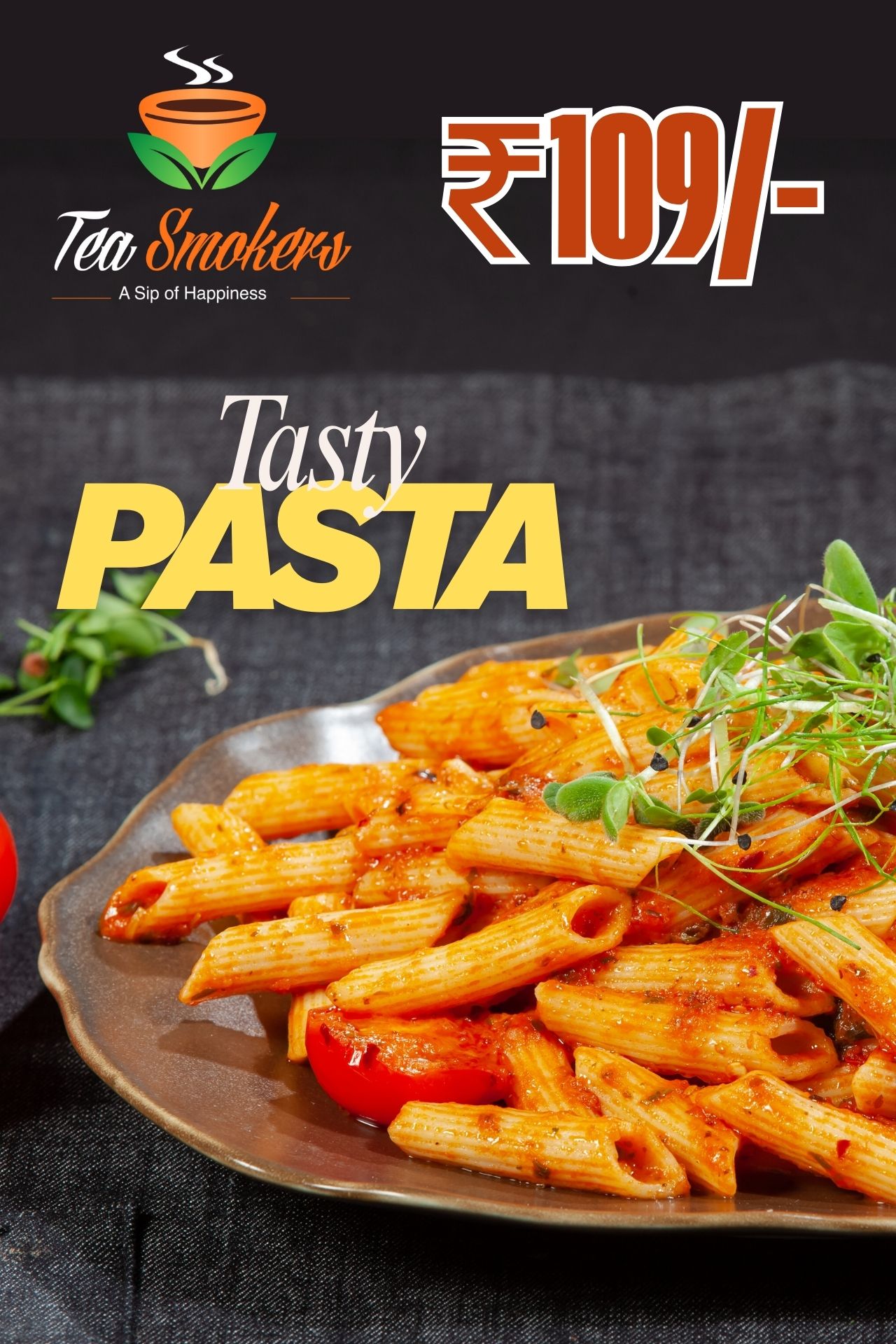 Tea Smokers Menu Image