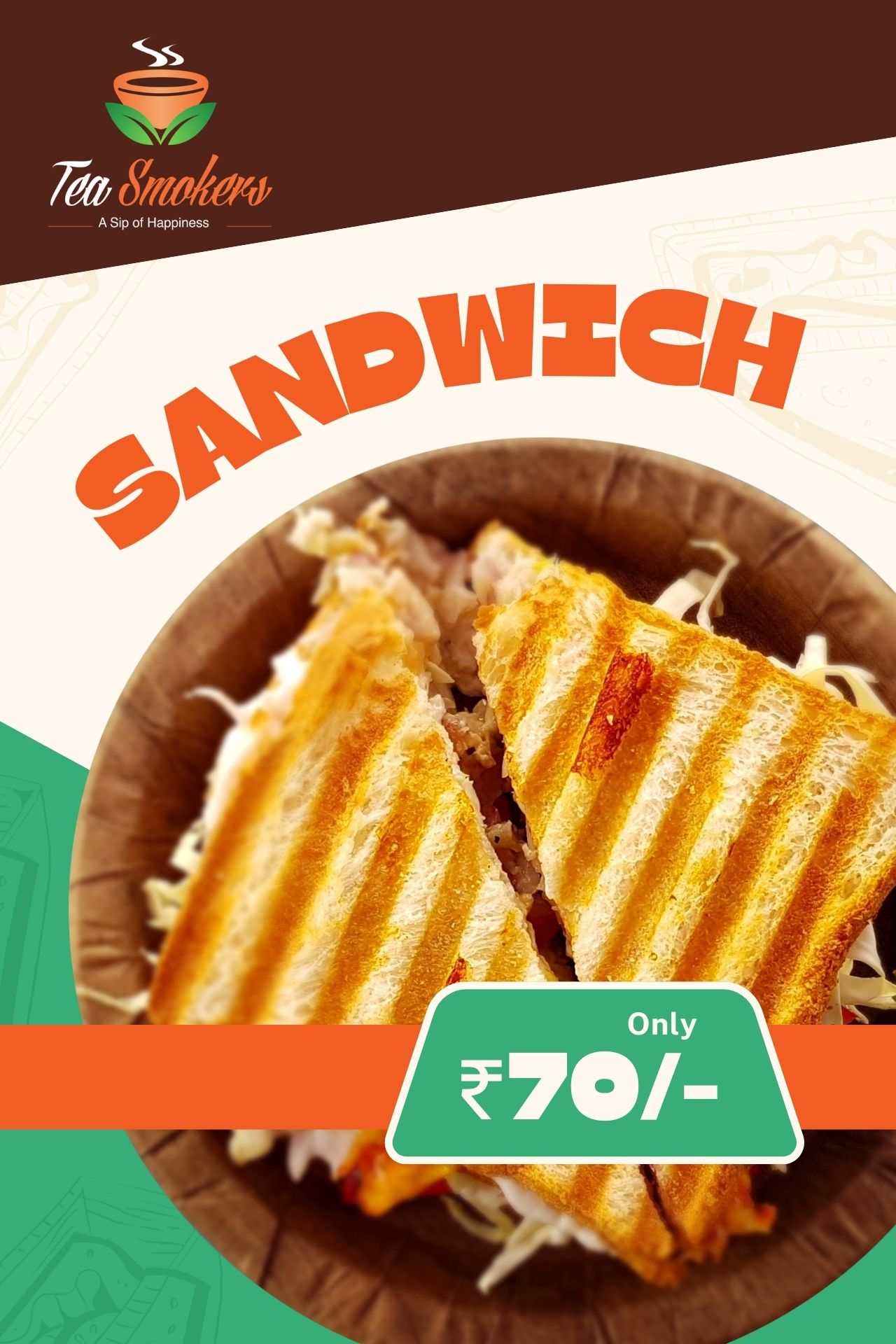 Tea Smokers Menu Image